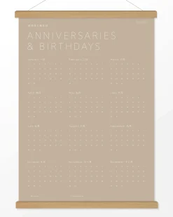 Anniversaries & Birthdays