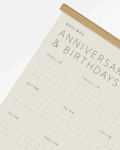 Anniversaries & Birthdays