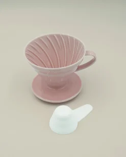 Hario tragt i rosa porcelæn (02)