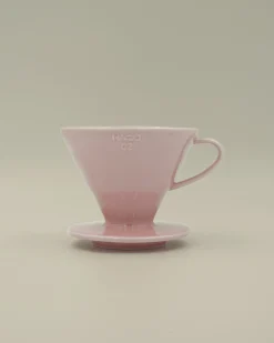 Hario tragt i rosa porcelæn (02)