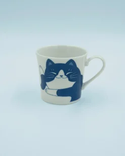 Kaffekop med kattemotiv