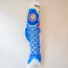 Koinobori vimpel 80 cm (blå)
