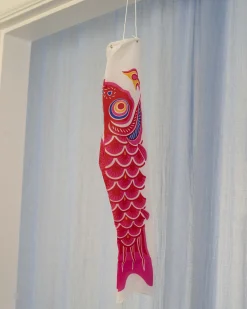 Koinobori vimpel 60 cm (pink)