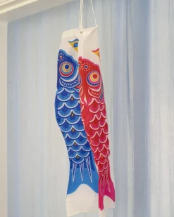 Koinobori vimpel 60 cm (pink)