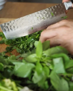 Nakiri kniv | 16,5 cm | Mahogni