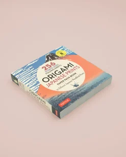 Origami papirblok med japanske print (256 ark - 15x15 cm)