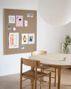 Pinbōdo opslagstavle - Chairo/Brun - 100x120