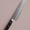 Santoku kniv | 18 cm | Sort