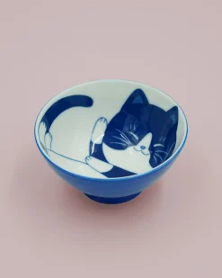 Skål med kattemotiv