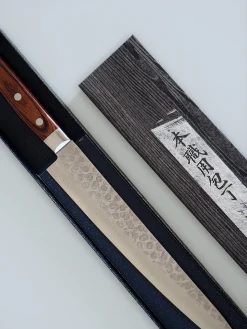 Sujihiki kniv | 24 cm | Mahogni