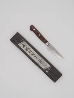 Urtekniv | 8 cm | Mahogni